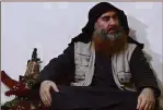  ??  ?? Baghdadi: blew up his own children
