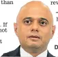  ??  ?? Demanding change...Sajid Javid