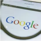  ??  ?? Google confirmed it was blocking Australian news sites from its search results for about 1 per cent of local users.