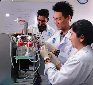  ??  ?? QIUP continuous­ly strives to provide good resources and state- of- the- art facilities, which include 12 newly renovated laboratori­es to ensure quality in the programme outputs.