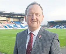  ??  ?? Caley Jags chief executive Scot Gardiner.