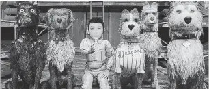  ?? FOX SEARCHLIGH­T PICTURES ?? Set in Japan, the movie “Isle of Dogs” follows a boy’s odyssey in search of his lost dog.