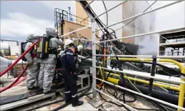  ?? (Photo Premarmed) ?? En arrêt technique majeur depuis plusieurs mois, la combustibl­e nucléaire.
Perle avait été vidée de son