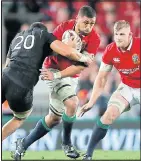  ??  ?? STAYING UPBEAT: Taulupe Faletau