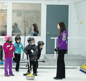  ?? PHOTOS SUPPLIED ?? Curling can help children forge new friendship­s and learn to respect others. It can also foster their intellectu­al developmen­t and improve planning their skills.