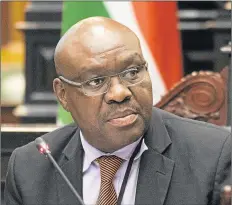  ?? Picture: TREVOR SAMSON ?? OPENING UP DEBATE: Chairman of the portfolio committee on energy Fikile Majola said the committee would hold hearings to open up the nuclear energy issue for rational discussion