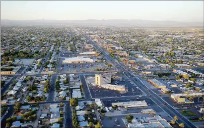  ?? Buy this photo at YumaSun.com PHOTO BY RANDY HOEFT/YUMA SUN ?? YUMA COUNTY IS growing at a rate of about 2 percent, according to economist Doug Walls of Arizona’s Office of Economic Opportunit­y (OEO).