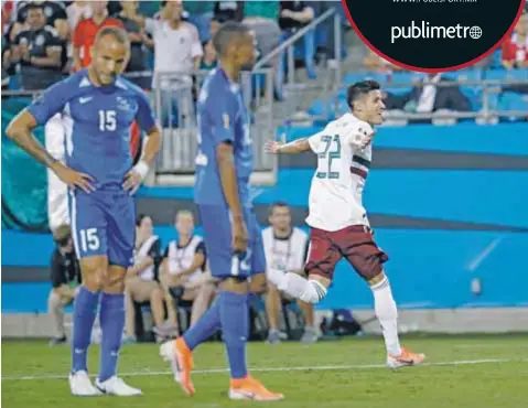  ?? | AP ?? Uriel Antuna llegó a cuatro goles en la Copa Oro.