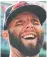  ??  ?? Dustin Pedroia batted .299 with 140 homers and 725 RBIs in 17 years with the Red Sox.