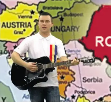  ?? FOTO: FACEBOOK ?? Un folkist de categorie B, George Negrea, se pregătește să devină diplomat din partea României la Varșovia.
