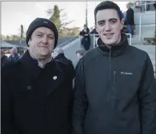  ??  ?? At the National Coursing Meeting in Clonmel were Declan Murphy and David Galvin from Brosna