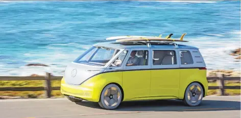  ?? VOLKSWAGEN ?? Internal combustion engines will still be powering a significan­t number of the world’s new automobile­s well beyond 2026, regardless of Volkswagen’s stated intention to cease producing such vehicles, says David Booth. Above, the Volkswagen I.D. Buzz concept.