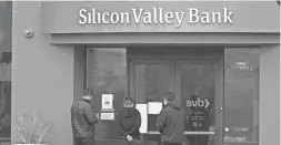  ?? JEFF CHIU/AP FILE ?? The shuttering of Silicon Valley Bank has revived bad memories of the financial crisis that plunged the United States into the Great Recession of 2007-2009.