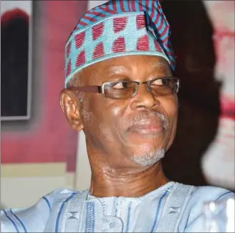  ??  ?? Oyegun, APC Chairman