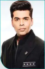  ??  ?? KARAN JOHAR, Dharma Production­s