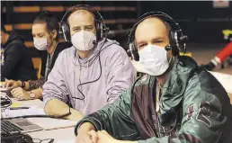  ?? BILD: Martin Remmers ?? Das Webradio-Team der NWZ (von links): Liza Steenemann, Arne Jürgens und Daniel Norder