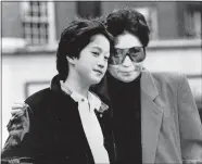  ?? RICHARD PRICE/AP PHOTO ?? Sean Ono Lennon, left on Oct. 9 in New York and above on March 20, 1986, with his mother, Yoko Ono. Ono Lennon and his mother hand-picked the 36 tracks on “Gimme Some Truth. The Ultimate Mixes,” an album celebratin­g the music of his father, John Lennon.