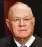  ??  ?? Associate Justice Anthony Kennedy