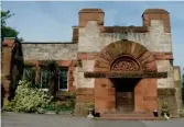  ?? ?? Lululaund’s entrance front ( left) and its remnants ( right). Herkomer’s portraits of John Ruskin and Chelsea Pensioners in The Last Muster (1975)