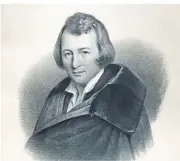  ?? FOTO: WIKIMEDIA COMMONS ?? Heinrich Heine auf einer Lithograph­ie nach einer eigenen Ölskizze von Julius Giere aus dem Jahr 1838.