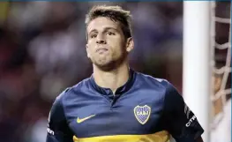  ??  ?? Jonathan Calleri, 22 anni, attaccante del Boca