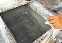  ??  ?? Fundamenta­l. Mantener los reservorio­s de agua con total limpieza previene la presencia de bacterias.