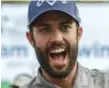  ?? MIKE CARLSON/THE ASSOCIATED PRESS ?? Adam Hadwin celebrated his first PGA victory Sunday, six years after his first taste of success on tour.