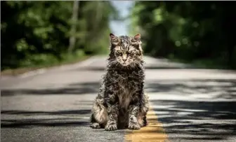  ?? Kerry Hayes/Paramount Pictures ?? A remake of the 1989 film “Pet Sematary” debuts in April.