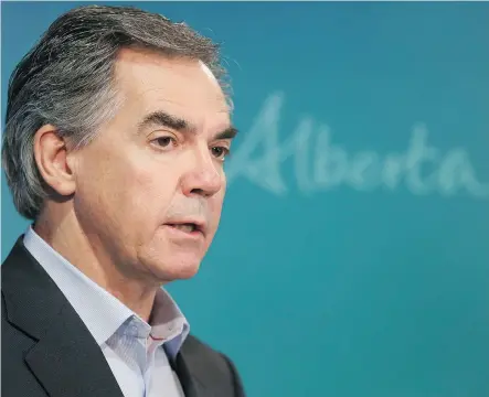  ?? Crystal Schick/ Calgary Herald ?? Premier Jim Prentice said Sunday morning he’ll make a byelection announceme­nt within 24 hours.