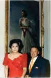  ?? ?? Imelda Marcos with Ralph Wolfe Cowan. PHOTO FROM RALPH WOLFE COWAN’S WEBSITE