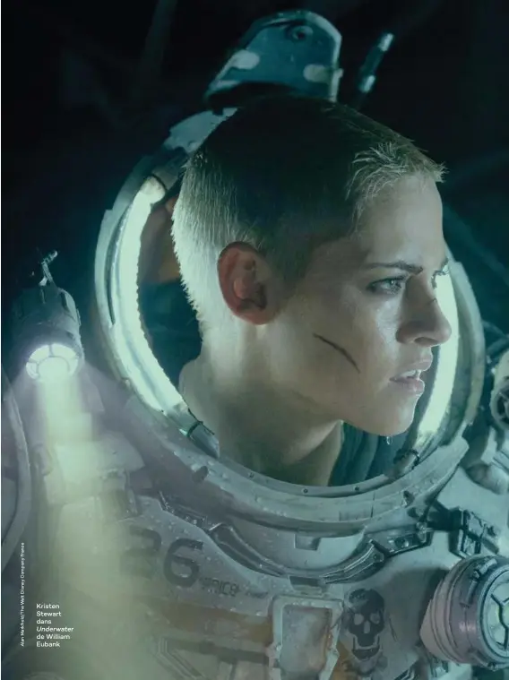  ??  ?? Kristen Stewart dans
Underwater de William Eubank