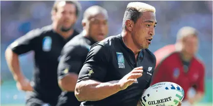  ?? Photo: GETTY IMAGES ?? Jerry Collins in action during the Rugby World Cup in 2007.