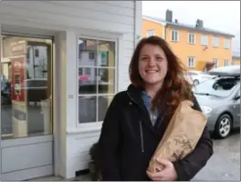  ?? FOTO: MALENE SØRENSEN LUNDBERG ?? Mali Renate Skruen Balstad er veldig glad for tilbudene de har, med døgnåpen butikk og transportm­uligheter.