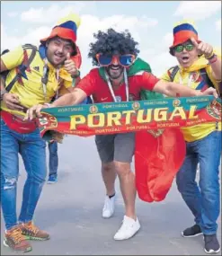  ??  ?? INVICTOS. Portugal no pierde en la fase de grupos.
