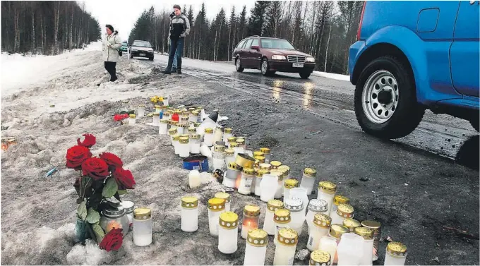  ?? BEGGE FOTO: NTB SCANPIX ?? UHYGGELIG: Trafikkuly­kker koster 1,35 millioner mennesker livet årlig og er nå den vanligste dødsårsake­n blant unge i alderen 5 til 29 år, viser ny rapport.