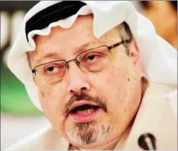  ??  ?? Late Jamal Khashoggi