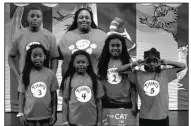 ?? (Photo courtesy of the Boykins family)
(Photo courtesy of the Boykins family) ?? Jerrell Boykins Jr. (top (top left), left), a a University University of of Arkansas Arkansas defensive defensive line line target, target, is is shown shown with with his his mother mother (top (top right) right) and and four four siblings siblings when when he he was was 14. 14. Boykins Boykins has has had had to to grow grow up up fast fast after after losing losing his his father father when when he he was was 5 5 and and his his mother mother when when he he was was 15. 15. “I’ve “I’ve learned learned to to take take care care of of myself, myself, and and I I don’t don’t have have to to depend depend on on anyone anyone if if I I don’t don’t need need to,” to,” he he said. said.