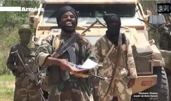  ??  ?? Abubakar Shekau, leader de Boko Haram. (© D.R.)