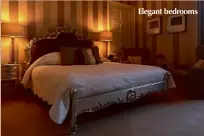  ??  ?? Elegant bedrooms