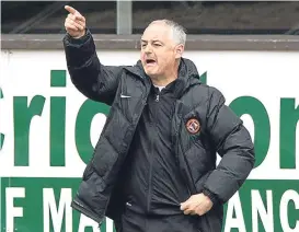  ??  ?? Ray McKinnon was relieved to see his side snatch victory against St Mirren.