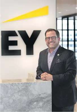  ?? WIL ANDRUSCHAK ?? Kent Kaufield, managing partner, Energy, for EY in Canada.