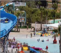  ?? ANDA CHU — STAFF PHOTOGRAPH­ER ?? California's Great America theme park in Santa Clara . The land that the park sits on was recently purchased for $310 million by mega-developer Prologis.