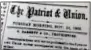  ?? THE ASSOCIATED PRESS ?? This undated photo shows a copy of The Harrisburg Patriot & Union’s Nov. 24, 1863, edition. The PatriotNew­s, of Harrisburg, Pa., retracted a dismissive editorial that was penned by its Civil War-era predecesso­r on President Abraham Lincoln’s Gettysburg...