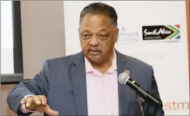  ?? Picture: Simphiwe Mbokazi/African News Agency (ANA) ?? SOFT-SPOKEN: American civil rights activist Jesse Jackson speaking at the KZN Trade & Investment function in Sandton.