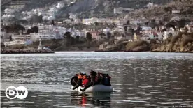  ??  ?? The Greek island of Lesbos is where many migrants arrive from Turkey by crossing the Aegean Sea.