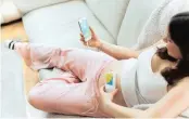  ??  ?? FOR BABY: Bellabeat fetal heartbeat listening system plugs into your smartphone’s headphone port and tracks the baby’s heart rate and lets you record the sound.