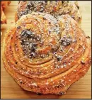  ??  ?? Website star: A Danish pastry