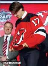  ??  ?? NICO HISCHIER.