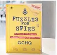  ?? ?? Can you work out the puzzle that took more than a century to solve? Hint: Each of the coloured rings running around the bowl does not have to be the same colour throughout its length.
Left, the new GCHQ book