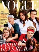  ??  ?? Victoria and the kids recently featured on the cover of British Vogue – without David.